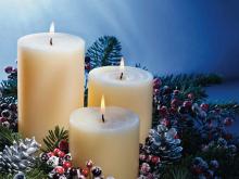 Christmas candles